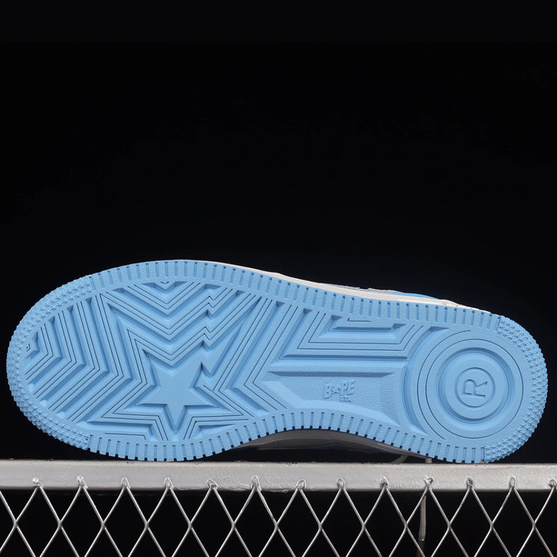 A Bathing Ape® Blue White